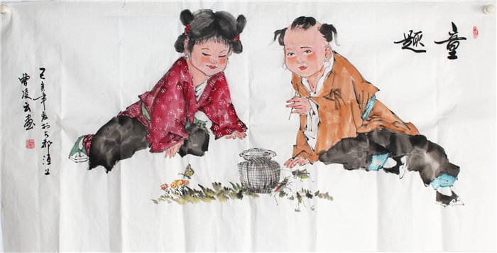 童趣-曹凌云国画